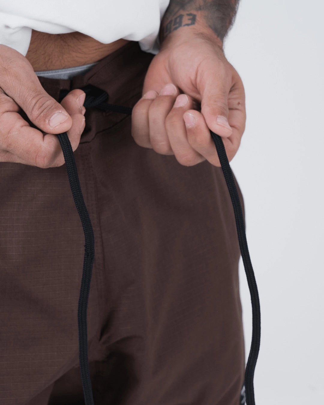 Kingz Casual Men's Gi Shorts - Brown