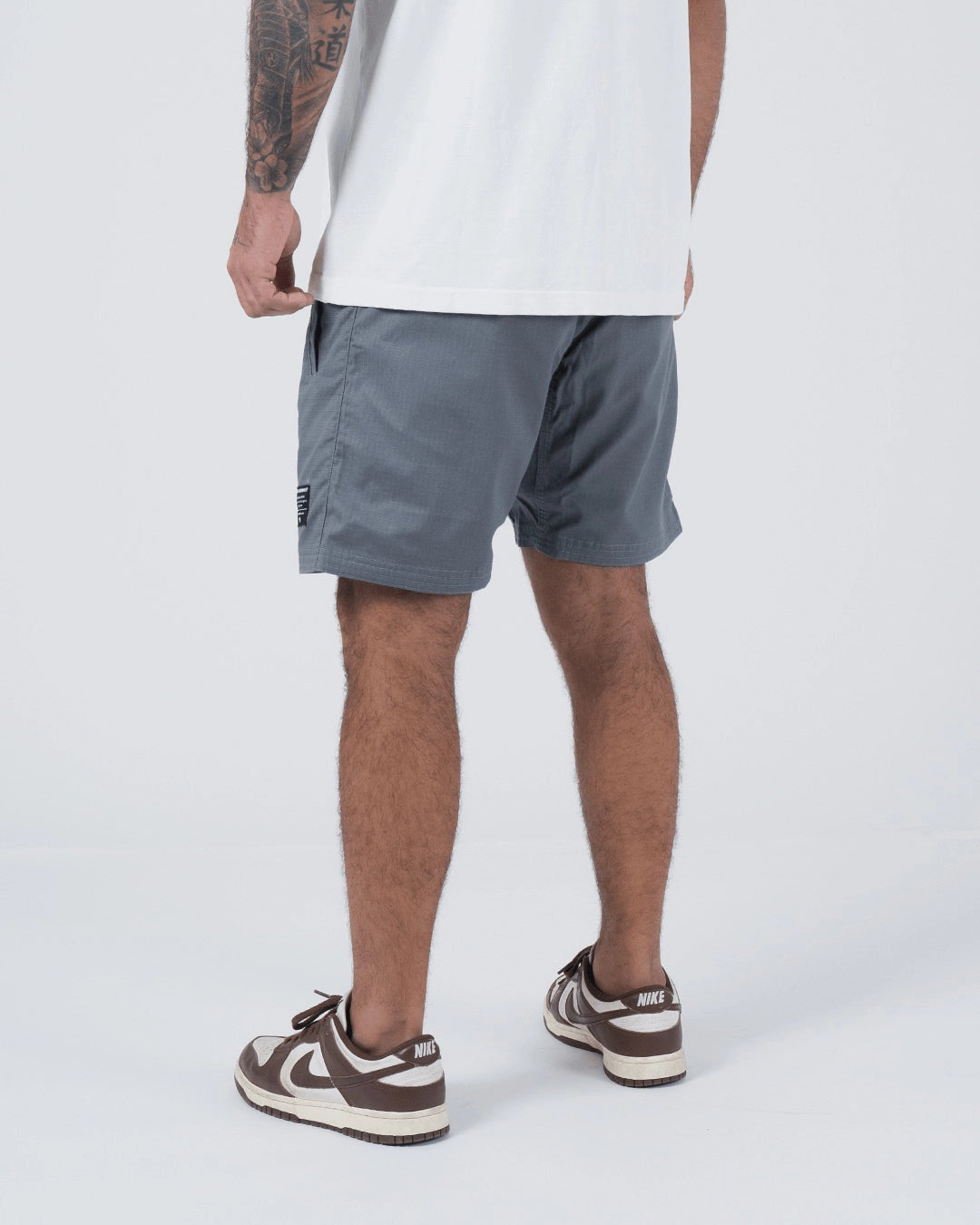 Kingz Casual Men's Gi Shorts - Grey