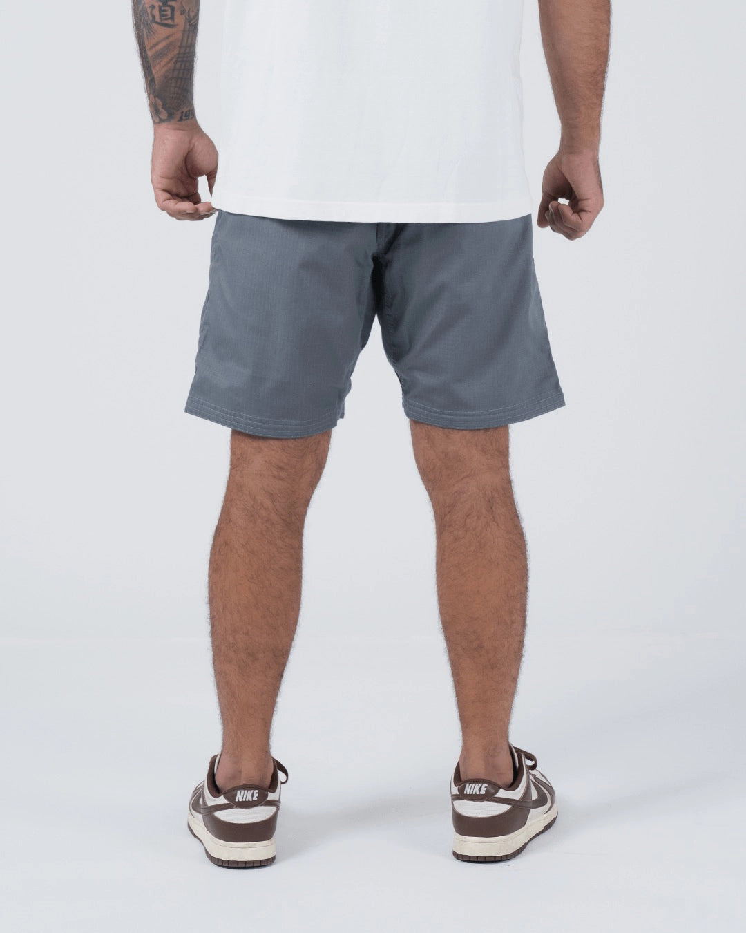 Kingz Casual Men's Gi Shorts - Grey
