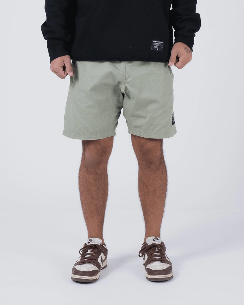 Kingz Casual Men's Gi Shorts - Sage
