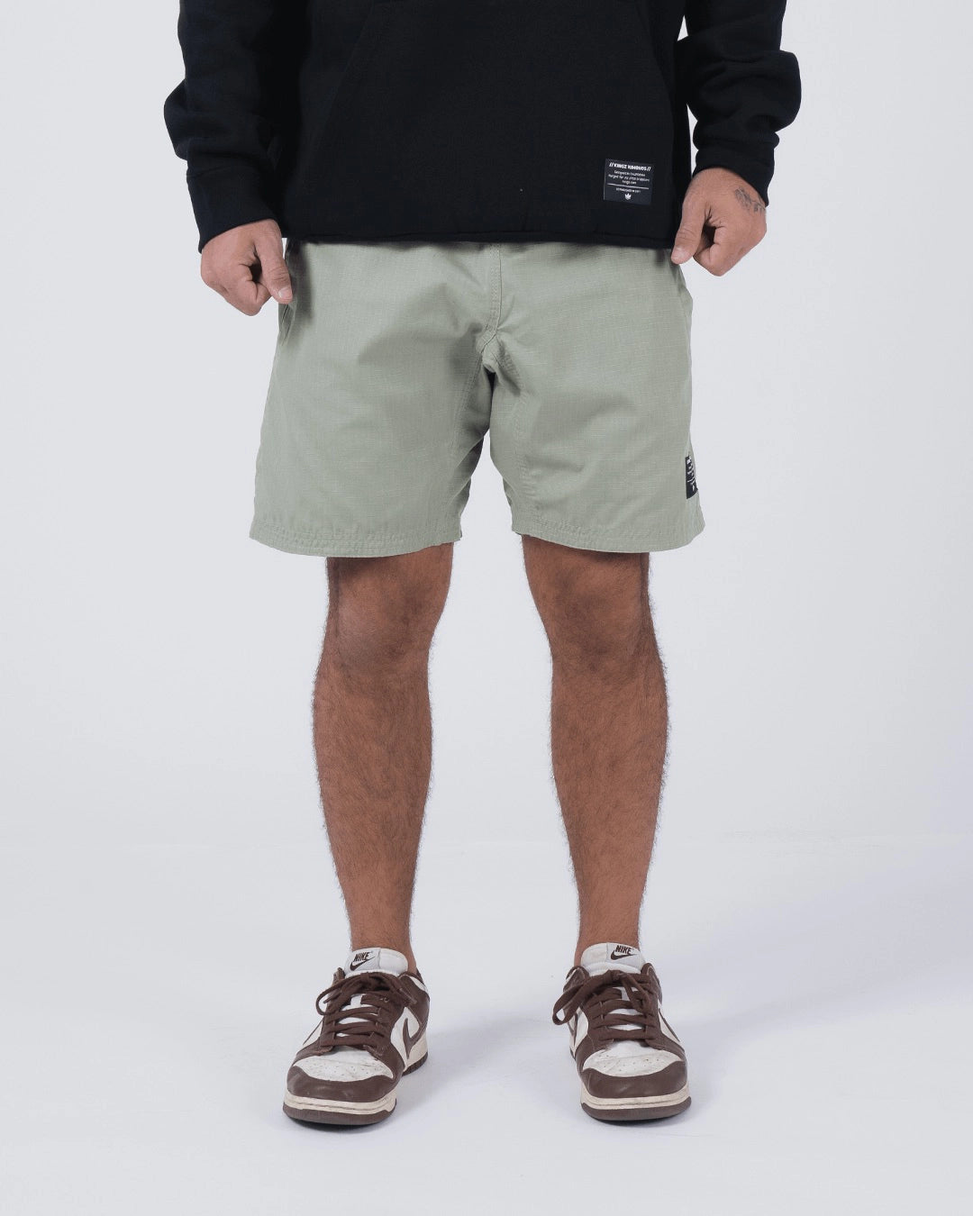 Kingz Casual Men's Gi Shorts - Sage