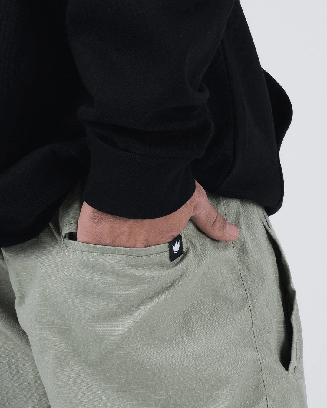 Kingz Casual Men's Gi Shorts - Sage