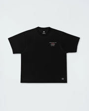 Kingz Gentle Art Club Tee - Flat Lay Front View - Gentle Art Club San Diego Est 2011 Chest Logo - Black BJJ