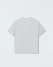 Kingz Kore V2 Tee - Flat Lay Back View - Clean Back Design - White 230 GSM Heavyweight BJJ T-Shirt