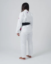 Empowered Women's Jiu Jitsu Gi - White from Kingz