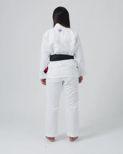 Empowered Women's Jiu Jitsu Gi - White from Kingz