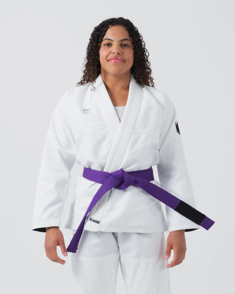 Kingz Kore V2 Women's BJJ Gi - White