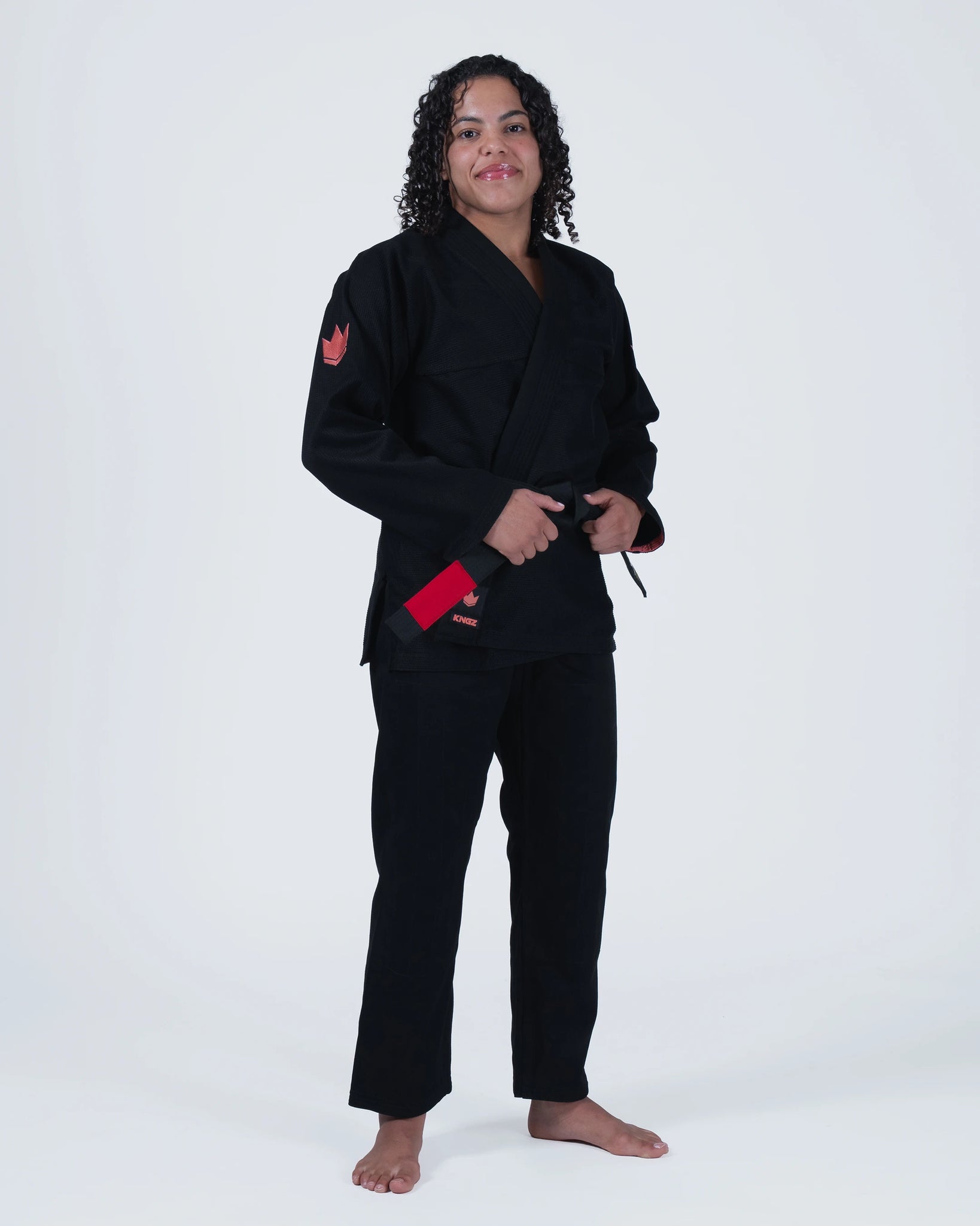 Kingz The One V2 Women's Gi Guava - Black