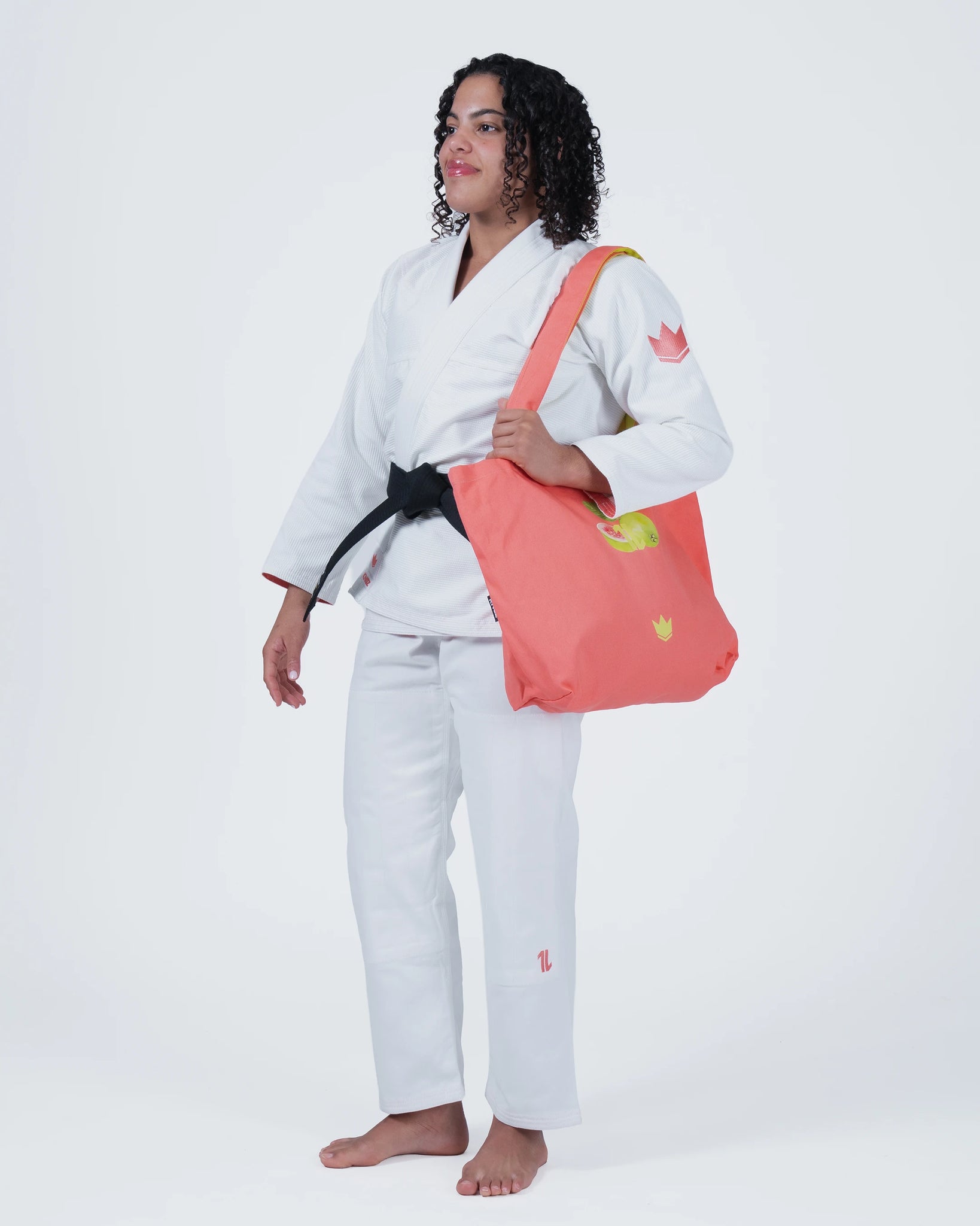 Kingz The One V2 Women's Gi Guava - White