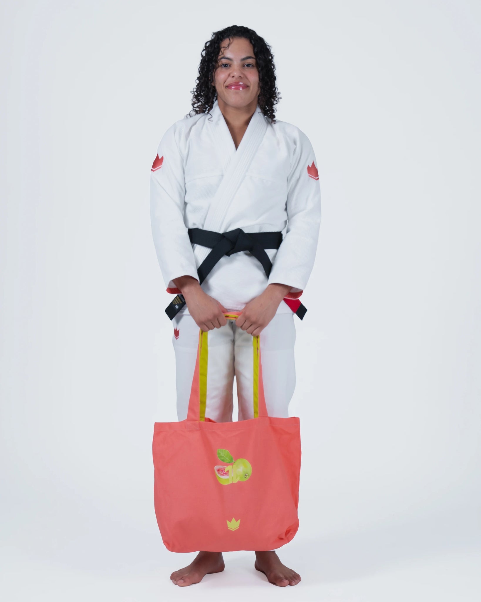 Kingz The One V2 Women's Gi Guava - White