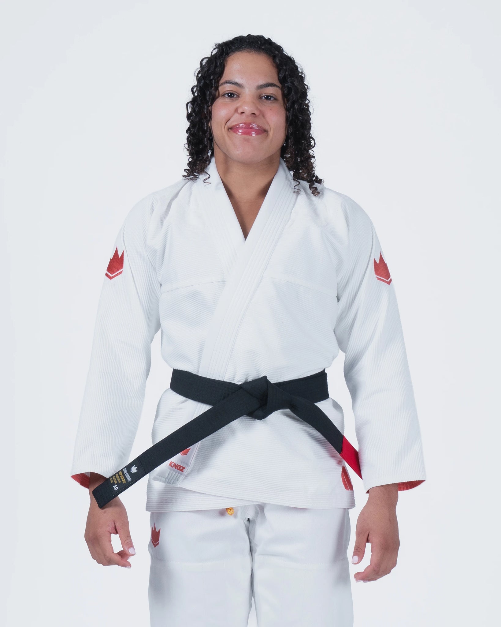 Kingz The One V2 Women's Gi Guava - White