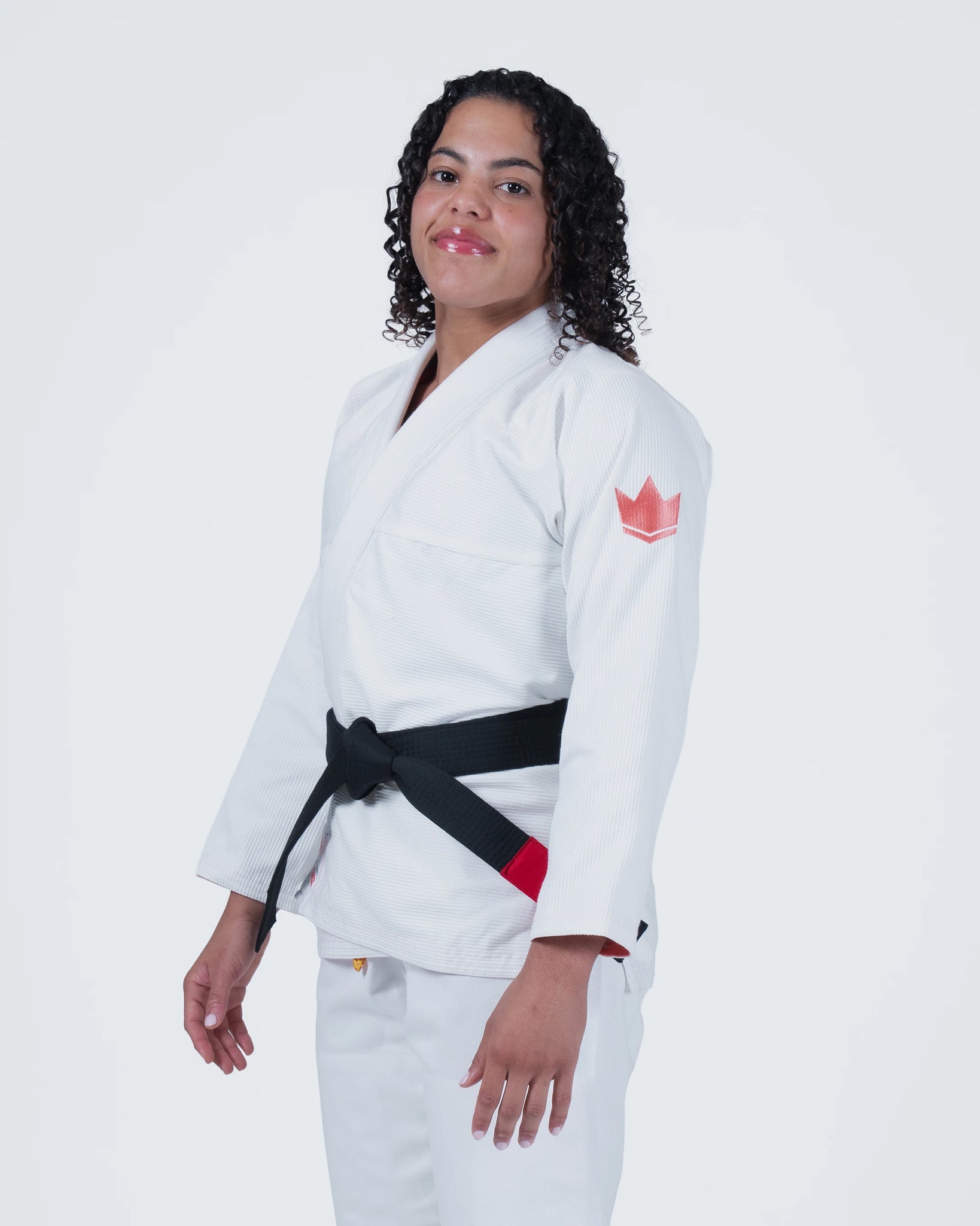 Kingz The One V2 Women's Gi Guava - White
