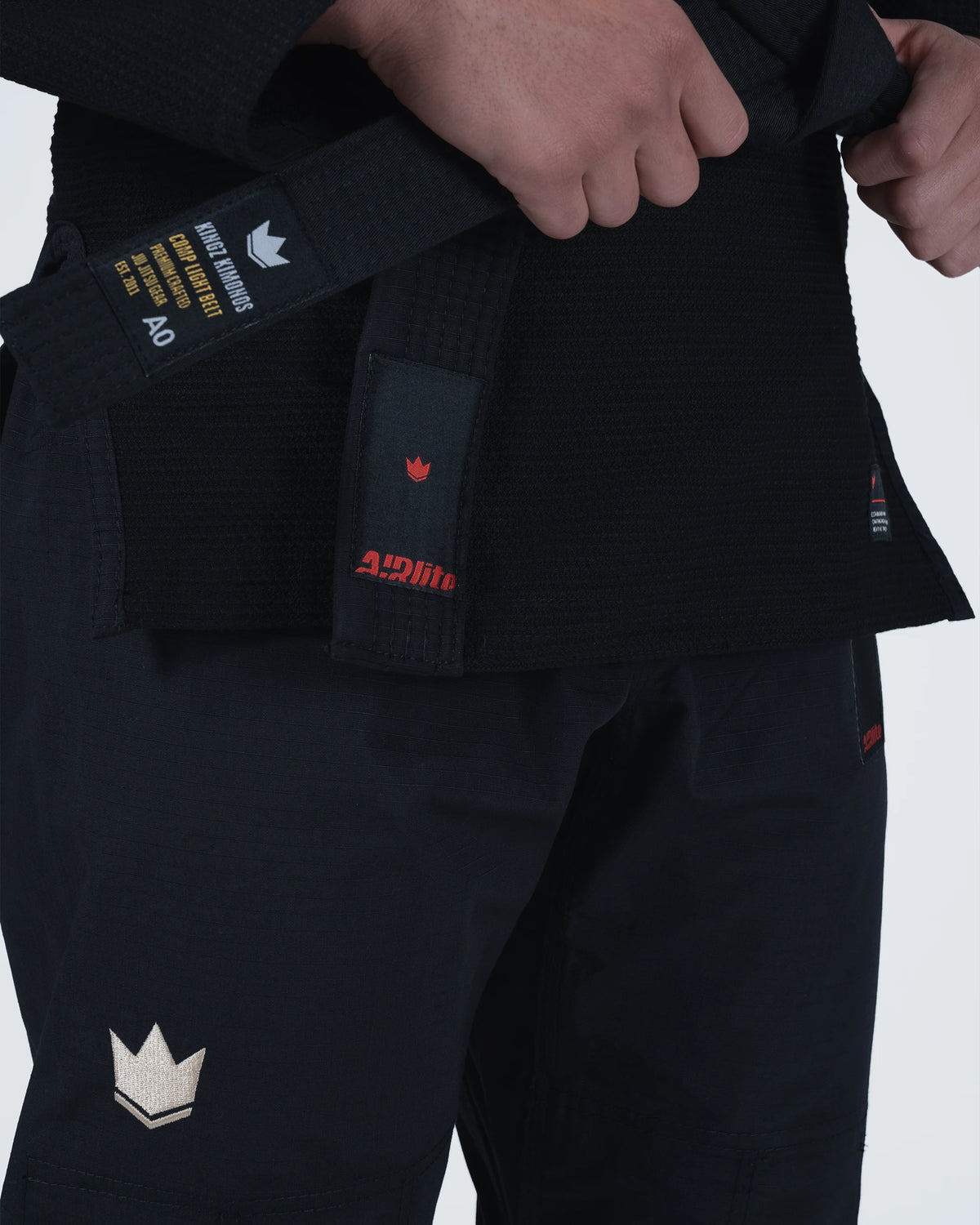 Kingz Airlite Jiu Jitsu Women's Gi - Black