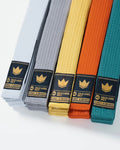 Kingz Gold Label V2 Kids Belt Solid Color - All Youth Rank Colors - Brazilian Jiu-Jitsu Kids Belt Collection