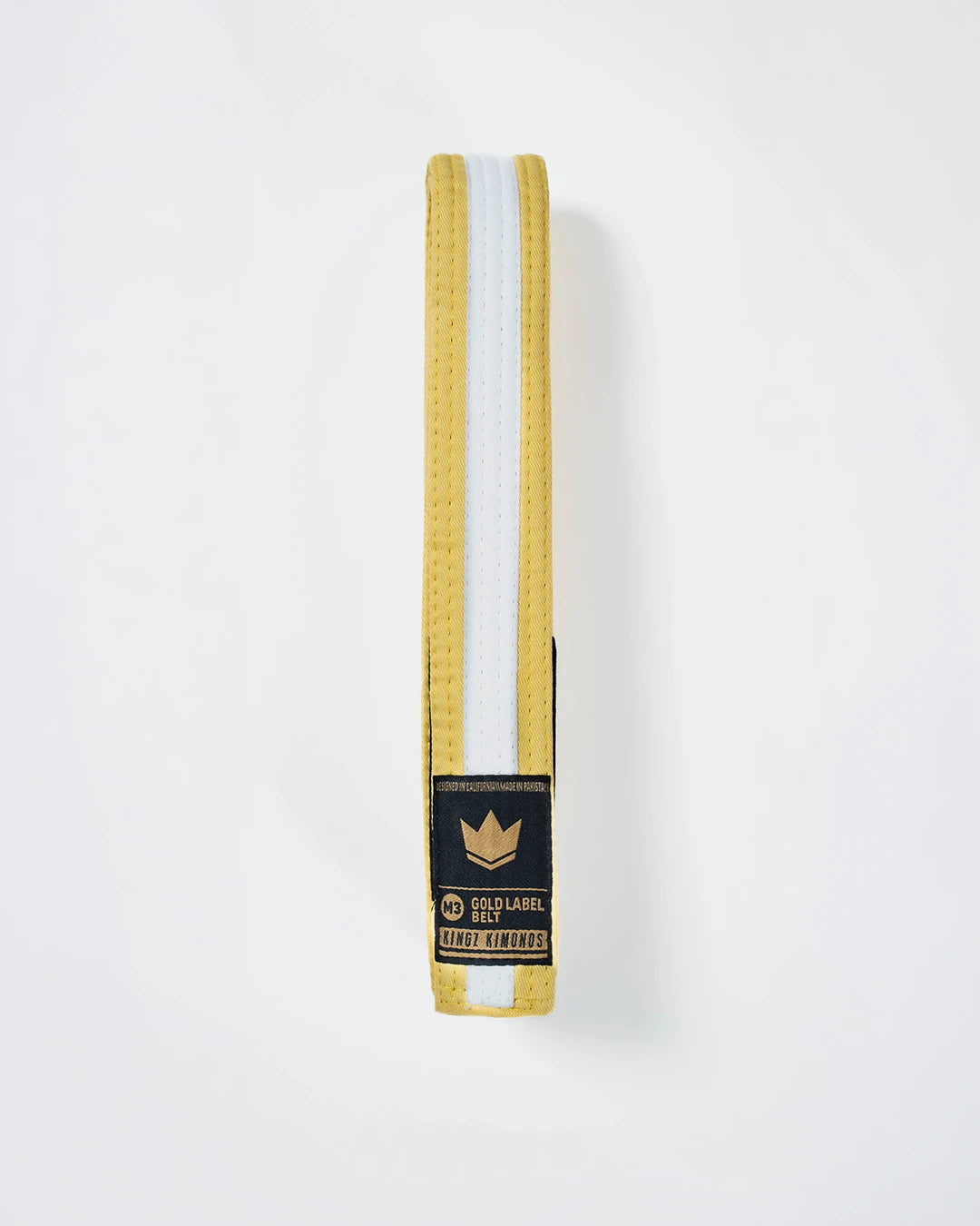 Gold Label V2 Kids Belt - White Stripe
