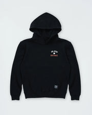 Kingz Beast Youth Hoodie - Front View - Jiu Jitsu Beast Chest Logo - Black - Youth BJJ Training Hoodie [color:Black]
