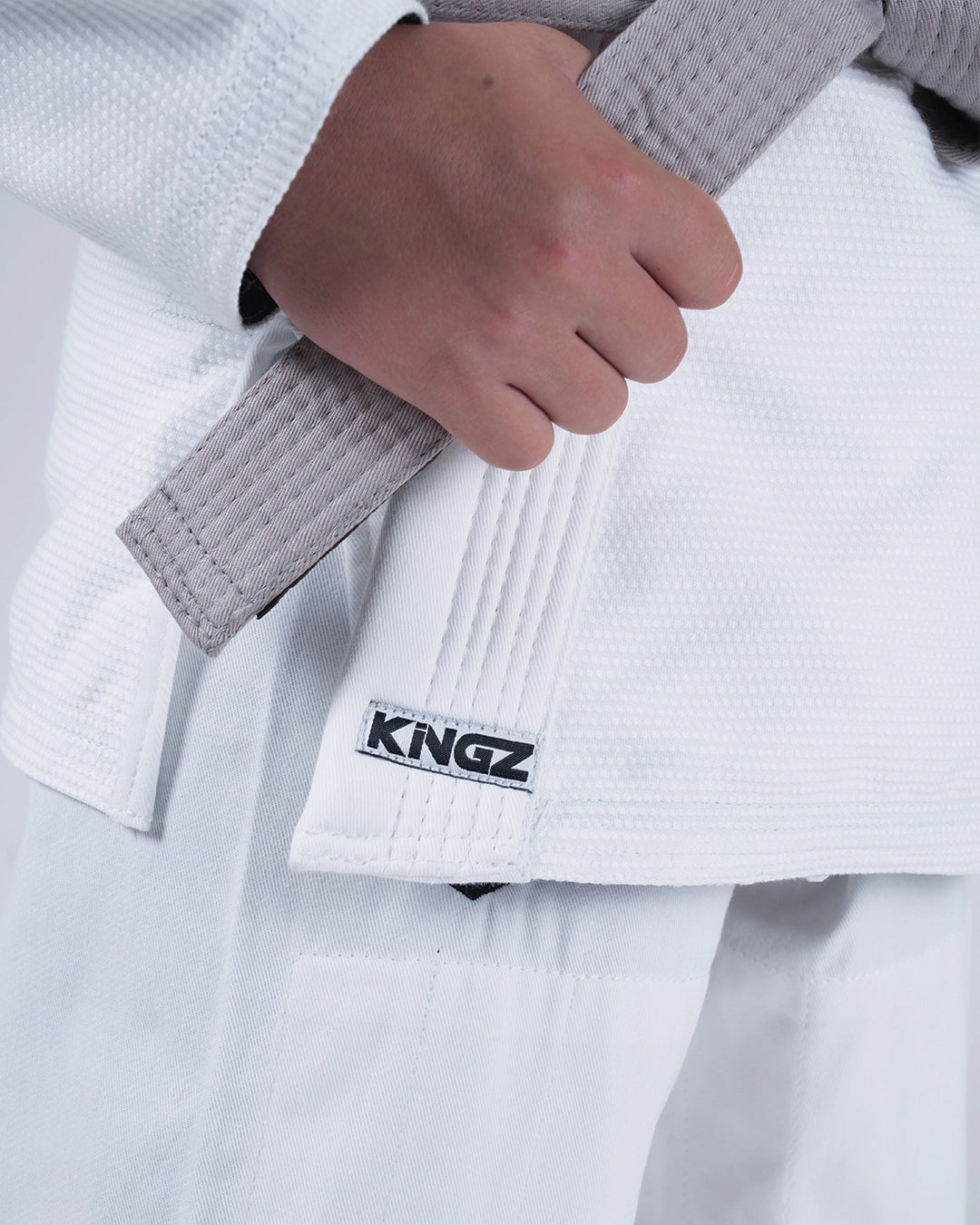 Kingz Kore V2 Youth BJJ Gi - White