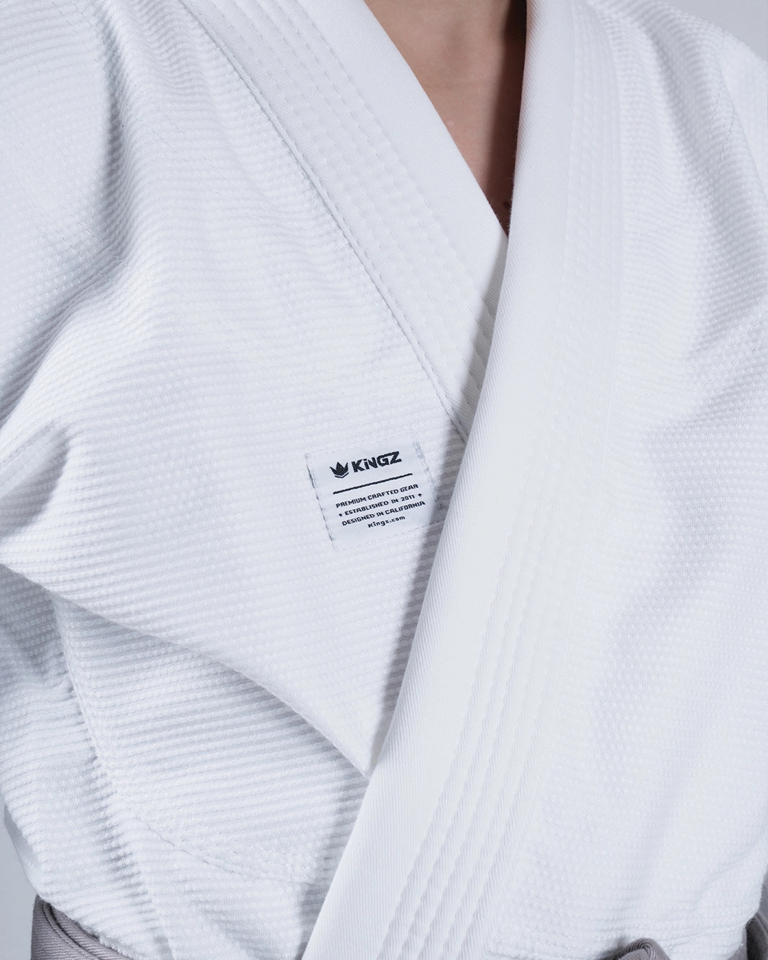 Kingz Kore V2 Youth BJJ Gi - White