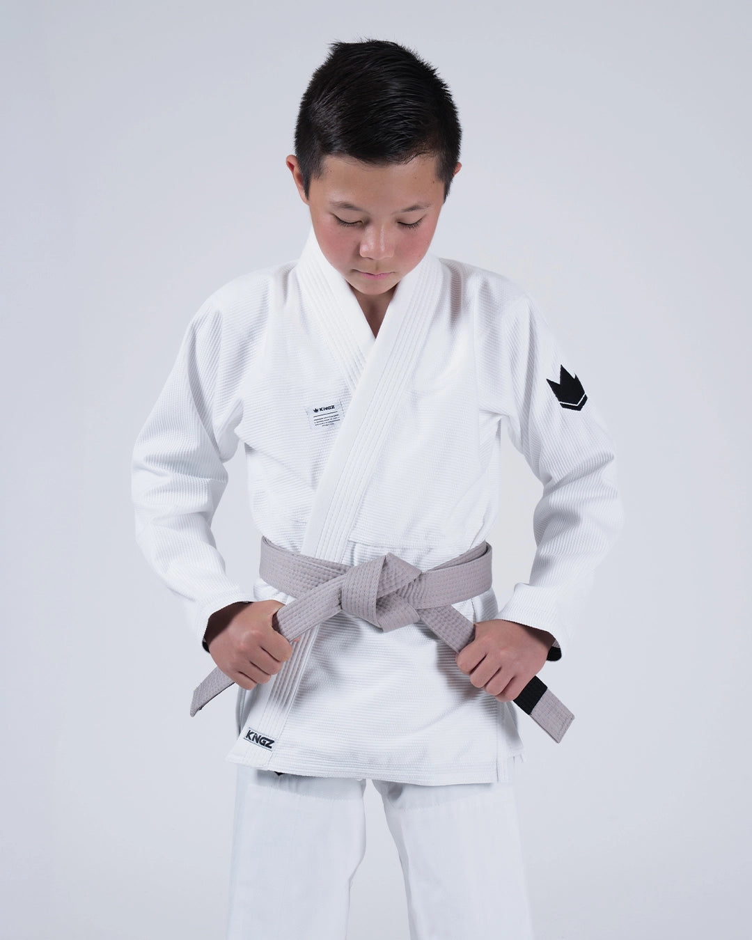 Kingz Kore V2 Youth BJJ Gi - White