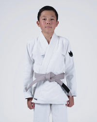 Kingz Kore V2 Youth BJJ Gi - White