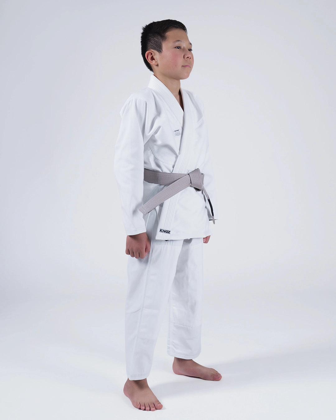 Kingz Kore V2 Youth BJJ Gi - White