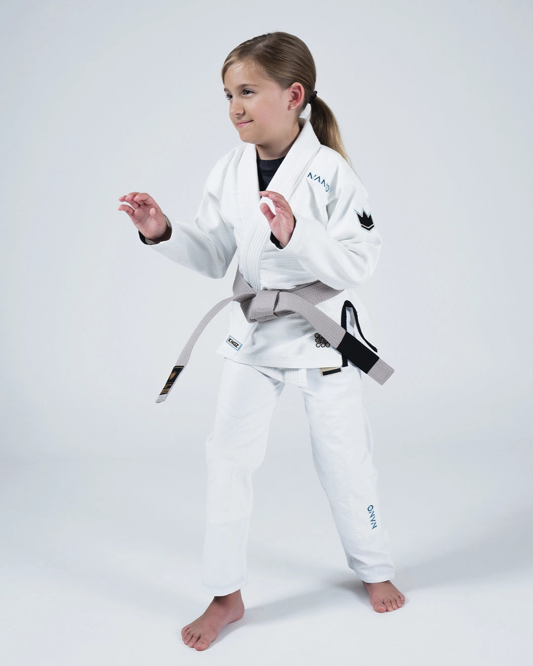 Kimono de Jiu Jitsu pour jeunes Nano 3.0 - Blanc