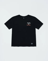 Kingz Beast Youth Tee - Front View - Jiu Jitsu Beast Chest Logo - Black Youth BJJ Training Tee [color:Black]