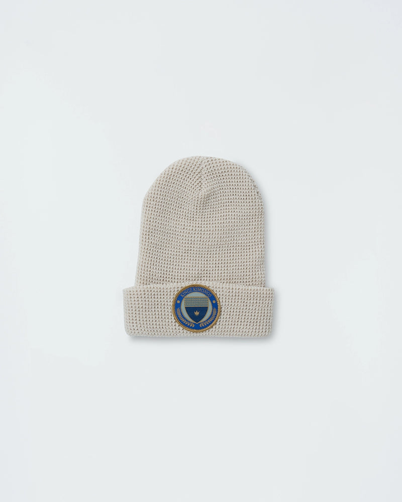BJJ Club Waffle Knit Beanie - Tan