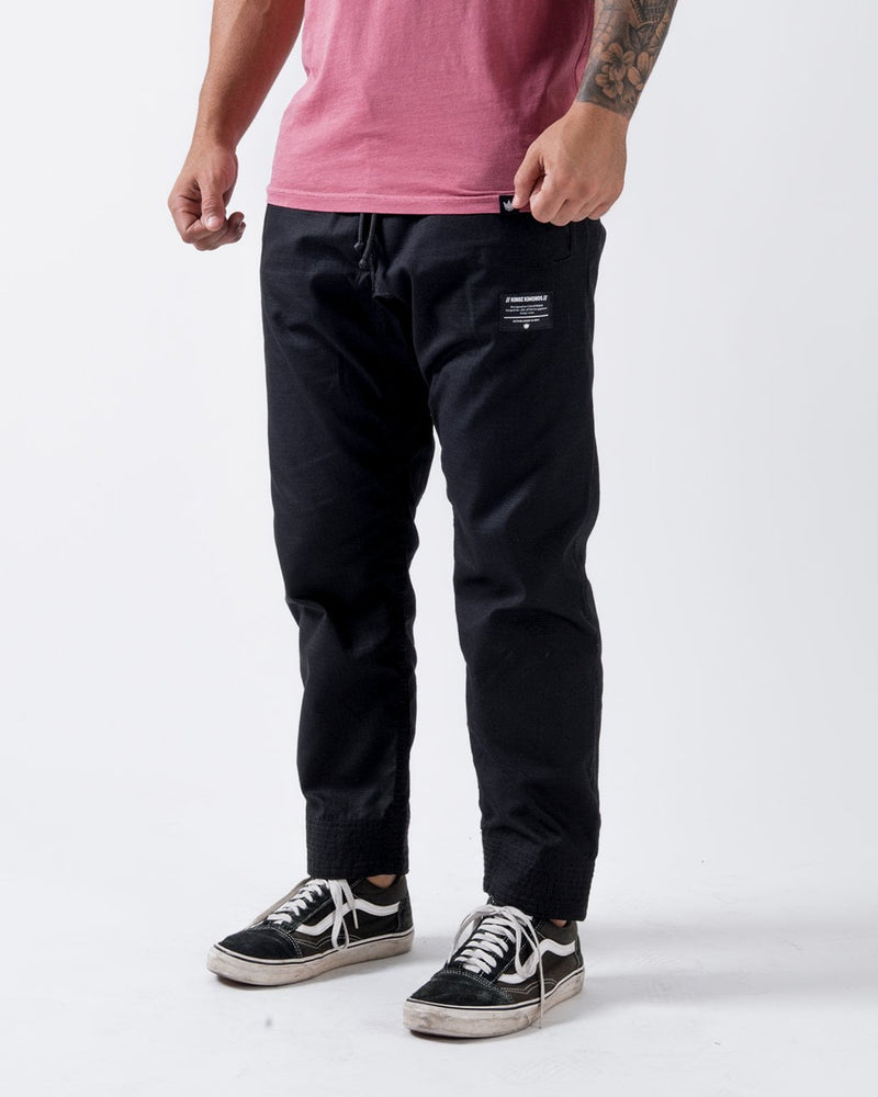 Kingz Casual Rip Stop Men's Gi Pants - Brown