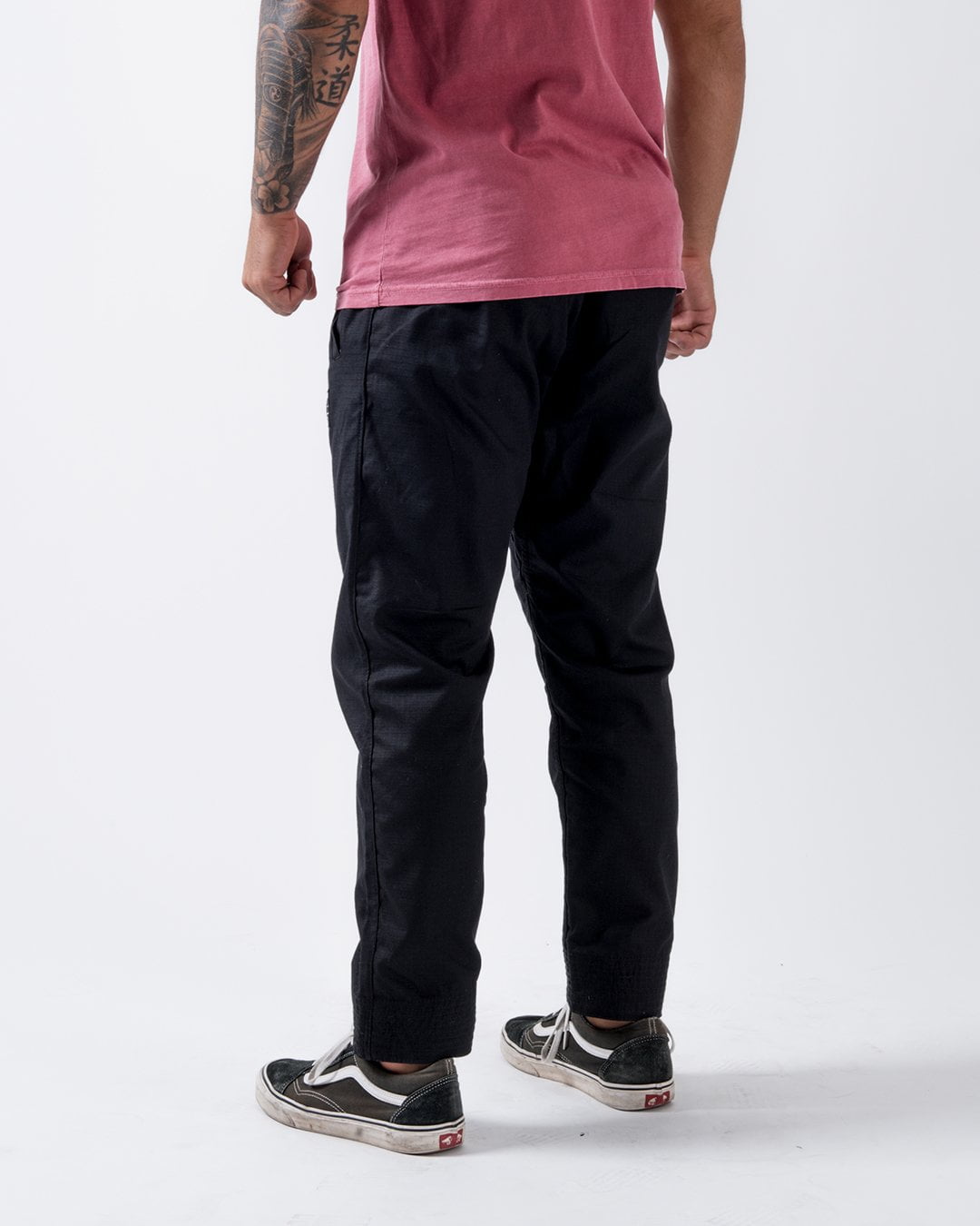 Kingz Casual Rip Stop Men's Gi Pants - Black