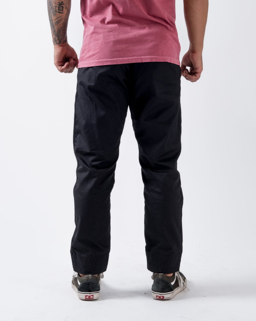 Kingz Casual Rip Stop Men's Gi Pants - Black