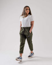Casual Rip Stop Gi Pant - Military Green from Kingz